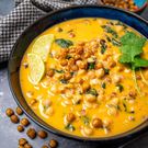 Thai coconut chickpea curry [Image Credit: Vegan Cocotte]