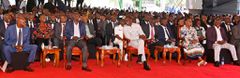 President William Ruto at the National Drama and Film Festival Winners’ State Concert held at Sagana State Lodge, Nyeri County on April 19, 2024