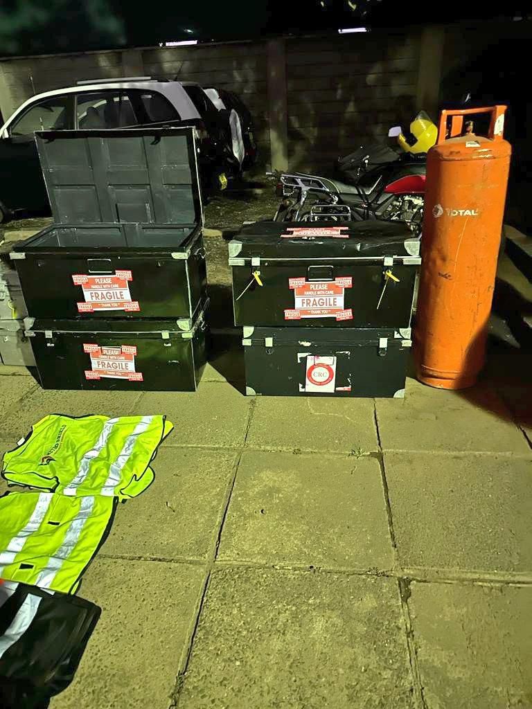 Items recovered from suspects in alleged Sh13.5 million gold scam