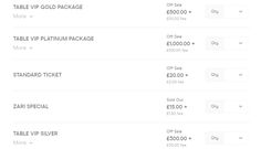 Zari and Shakib take over London after cancelled White Party in Birmingham UK/Courtesy/Fatsoma