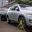 A vehicle parked in Nairobi