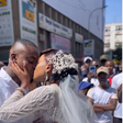 A couple, Angie Chege and Sanja Nyamwega ties the knot on the streets of Nairobi ( Angie Chege Instagram)