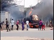 Tanker carrying LPG explodes in Embakasi along Outering Road