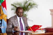 President William Ruto signs a bill at State House, Nairobi on June 28, 2024