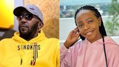 A collage of Andrew Kibe and Miss Trudy