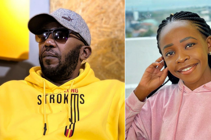 A collage of Andrew Kibe and Miss Trudy