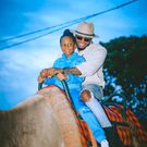 Diamond Platnumz and her daughter Princess Tiffah