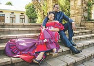 Late Namibian President Hage Geingob and wife Monica Geingob