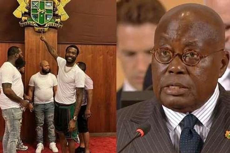 Meek Mill declares President Akufo-Addo his G.O.A.T politician