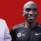 Maliha Mohammed (left) and Eliud Kipchoge
