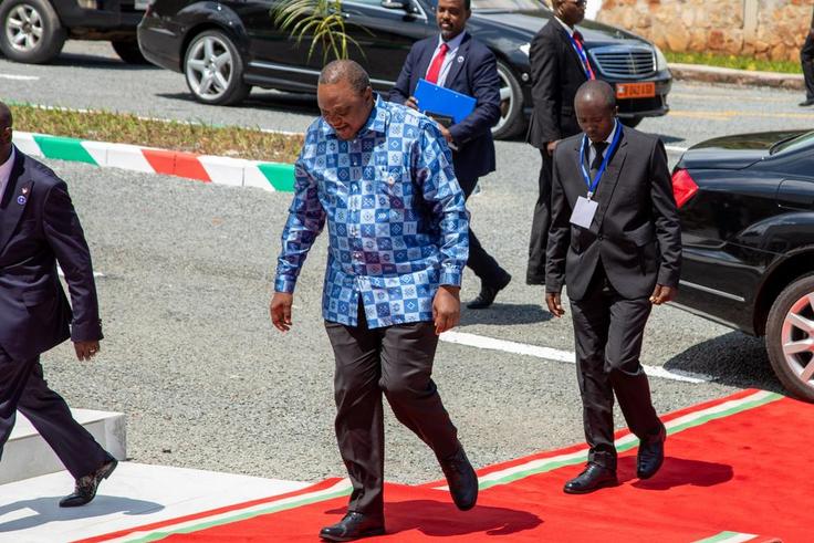 HE (Rtd) Uhuru Kenyatta at the 11th Summit of the Regional Oversight Mechanism of Peace, Security and Cooperation framework for DRC on May 6, 2023