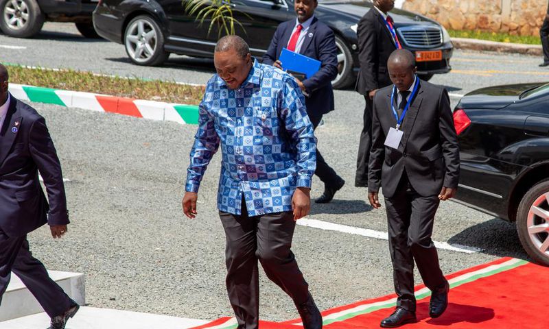 HE (Rtd) Uhuru Kenyatta at the 11th Summit of the Regional Oversight Mechanism of Peace, Security and Cooperation framework for DRC on May 6, 2023
