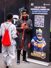 Gaming enthusiasts at Carry1st stand at Naiccon
