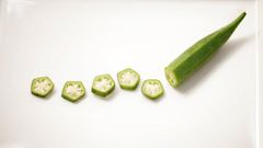 Chopped okra [Image Credit: Pietro Jeng]