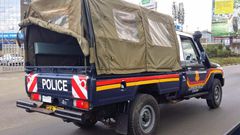 File image of a police vehicle