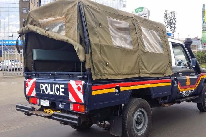 File image of a police vehicle