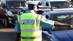 File image of a traffic police officer manning traffic on a road in Nairobi. [Ma3 Route]