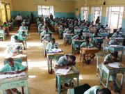 candidates sit KCSE