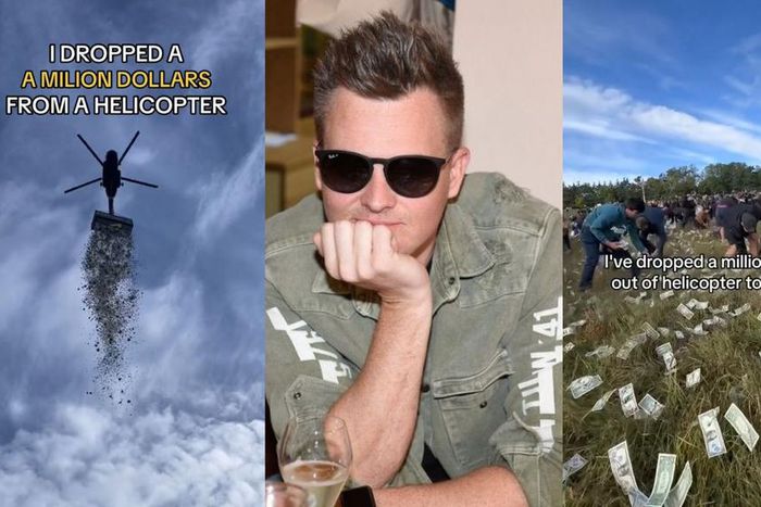 Here's why Czech influencer dropped $1 million cash from a helicopter to his fans as gift