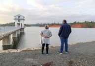 Former President Uhuru Kenyatta made a visit to the Karimenu II dam in Gatundu North Constituency.