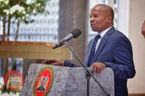 Interior CS Kithure Kindiki speaks during the launch of the Water Police Unit
