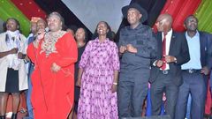 Political leaders at the Limuru III meeting