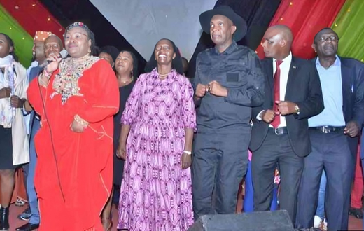 Political leaders at the Limuru III meeting