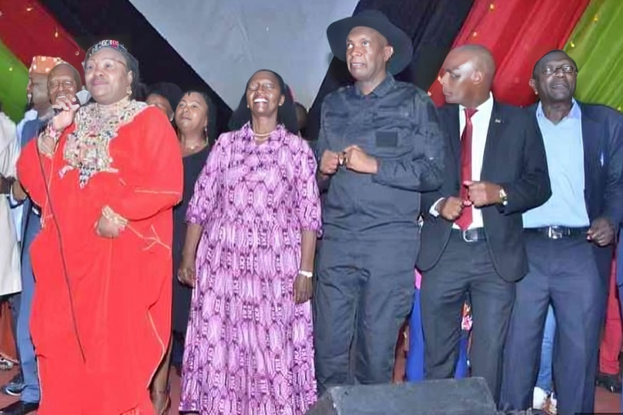 Political leaders at the Limuru III meeting