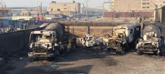 The aftermath of the Embakasi fire tragedy