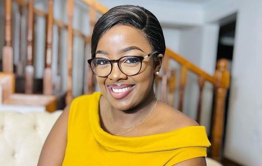 Kenyan actress Jackie Matubia