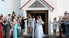Octopizzo holds a fourth wedding with his Mexican wife