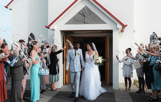 Octopizzo holds a fourth wedding with his Mexican wife