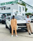 Kenyan music producer Motif Di Don buying his new Mercedes Benz ML350