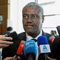 AU Commisioner Moussa Faki, pictured on January 31, 2017 in Addis Ababa, criticised member states for a lack of solidarity to combat famine and drought, with the situation set to worsen as the rainy season ends