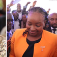 A collage photo of Deputy President Rigathi Gachgua and Devolution PS Teresia Mbaika