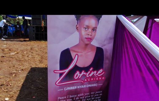 the late TikToker Jaber Nyar Onagi laid to rest