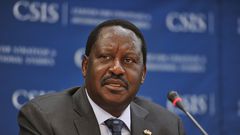 Azimio leader Raila Odinga