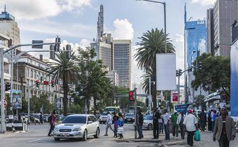 An image of Nairobi CBD Photo by Ninara