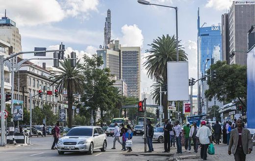 An image of Nairobi CBD Photo by Ninara