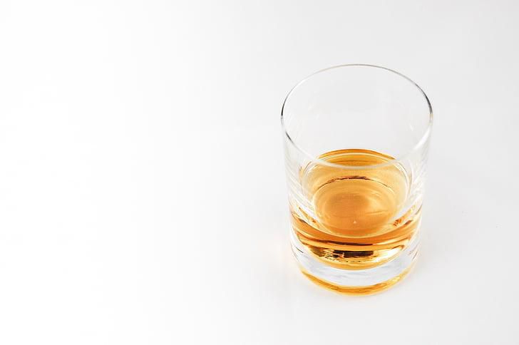 Whiskey in a glass