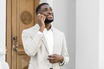 Businessman-talking-phone