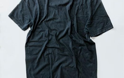 Creased t-shirt