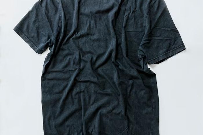 Creased t-shirt