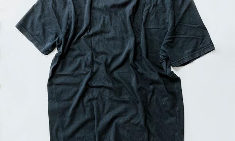 Creased t-shirt