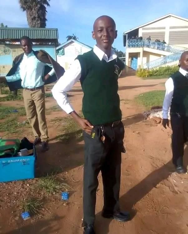 Kilungu Boys High School late student Emmanuel Kirimi Kaimenyi