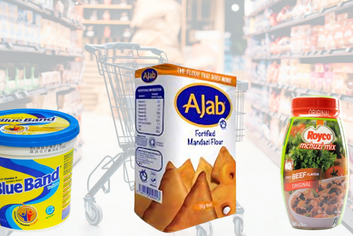 Kenyan household products, and how much the same goods cost in U.S.