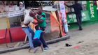 Screenshot of a shopkeeper confronting a man for Sh100 in pipeline, Nairobi