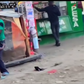 Screenshot of a shopkeeper confronting a man for Sh100 in pipeline, Nairobi