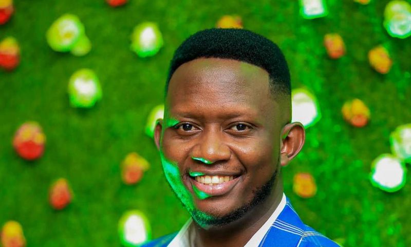 Actor Martin Githinji popularly known as Daddie Marto poses for a photo.