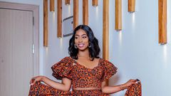 Diana Bahati posing for a photo